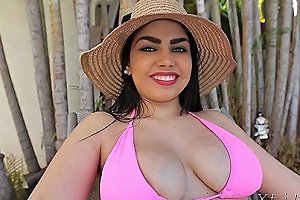 Appetizing Ada Sanchez With Firm Natural Tits Fucked In Gash
